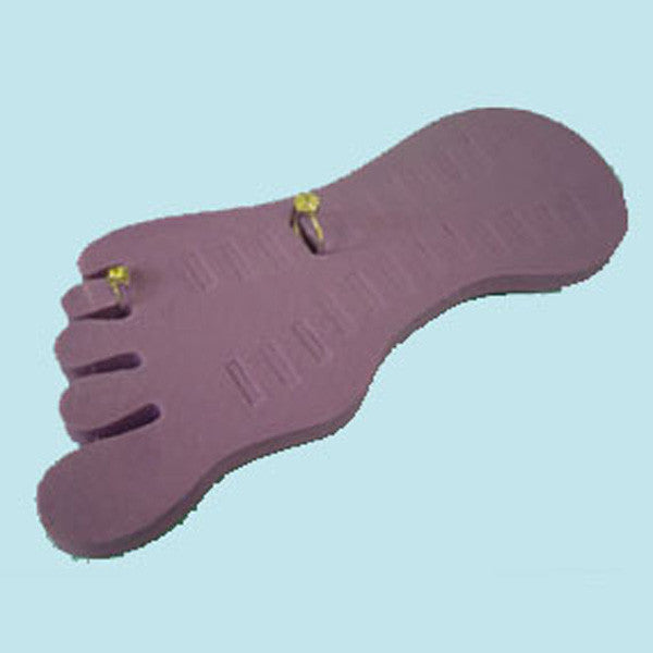 TOE RING DISPLAY MAUVE
