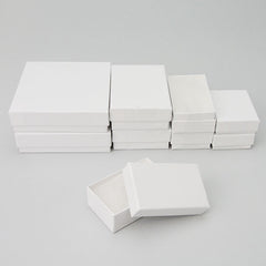White Cotton Filled Boxes
