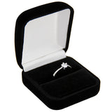 Flocked Ring Box