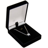 Flocked Pendant or earring Box