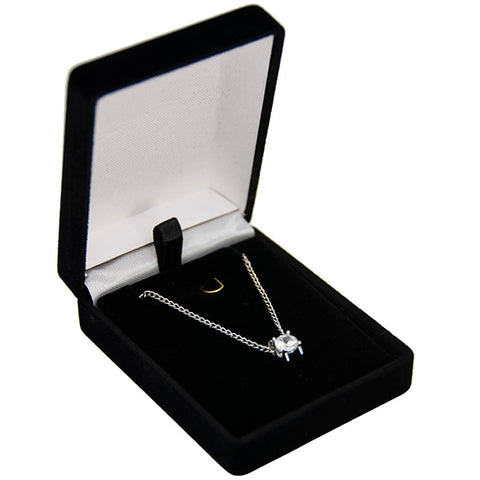 Flocked Pendant or earring Box