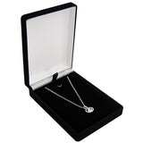Flocked Large Pendant Box