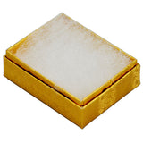 Gold Cotton Filled Box 2" x 1 1/2" pack of 100