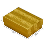 Gold Cotton Filled Box 3 1/8" x 2 1/8" pack of 100