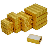 Assorted Sizes Gold Boxes Pack of 40