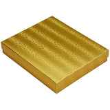Gold Cotton Filled Box 6" x 5" pack of 100