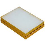 Gold Cotton Filled Box 7" x 5" x Pack of 100