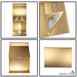 Collapsible magnetic box