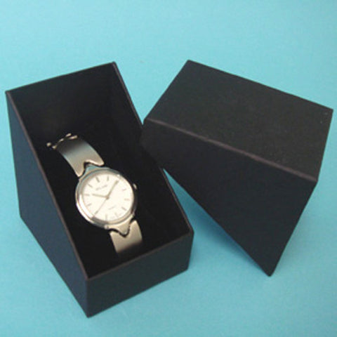 Watch Box with Pillow - JewelryPackagingBox.com
