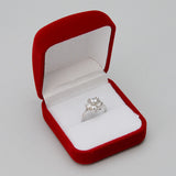 Flocked Ring Box - JewelryPackagingBox.com