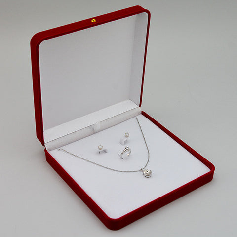 Necklace,ring,earring box - JewelryPackagingBox.com