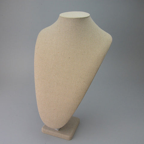 Linen necklace display discount