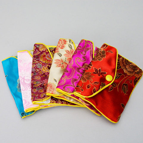 Silk Pouches 3 1/2" x 3" - JewelryPackagingBox.com