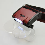 Headband Magnifier with LED light - JewelryPackagingBox.com