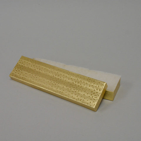 Gold Cotton Filled Box 8" x 2" pack of 100 - JewelryPackagingBox.com