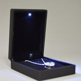 Pendant box with LED light - JewelryPackagingBox.com