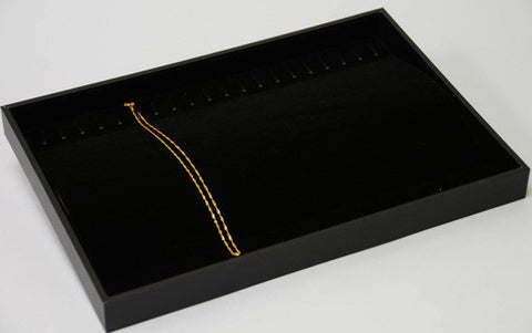 Chain Tray with Ramp 20 hooks - JewelryPackagingBox.com