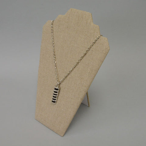 Linen Necklace Display 8" X 12" - JewelryPackagingBox.com