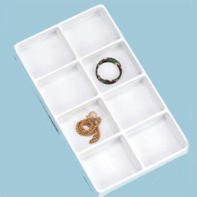Deep Stackable Plastic Tray - JewelryPackagingBox.com