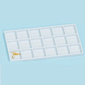 Plastic liner 18 compartments - JewelryPackagingBox.com