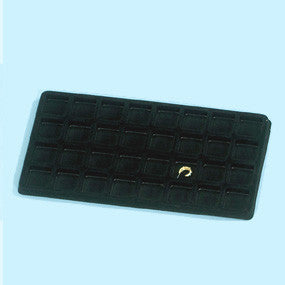 flocked Liner 32 compartments - JewelryPackagingBox.com